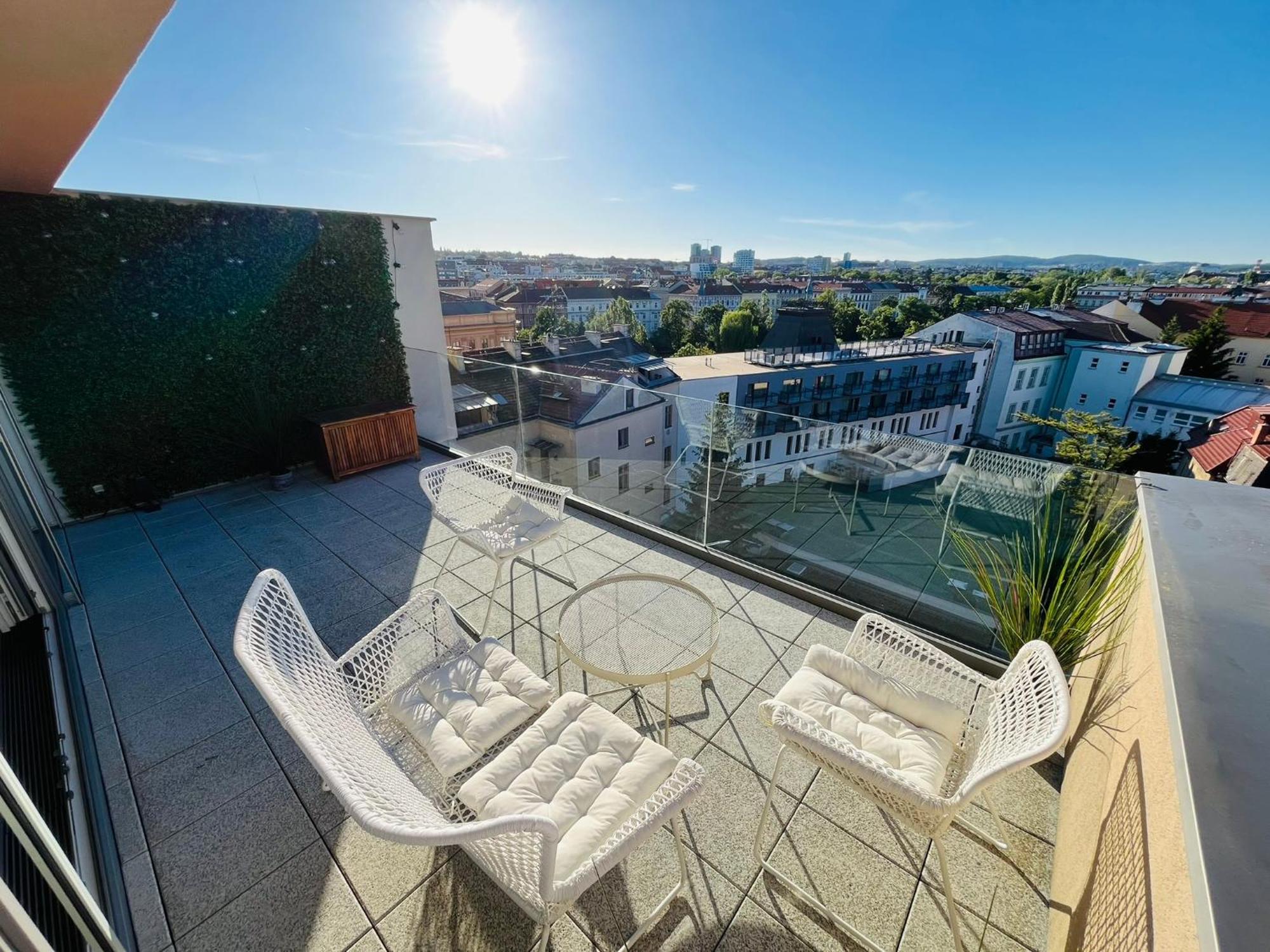 Brno City Center Apartment With Parking And A Big Terrace Exterior foto